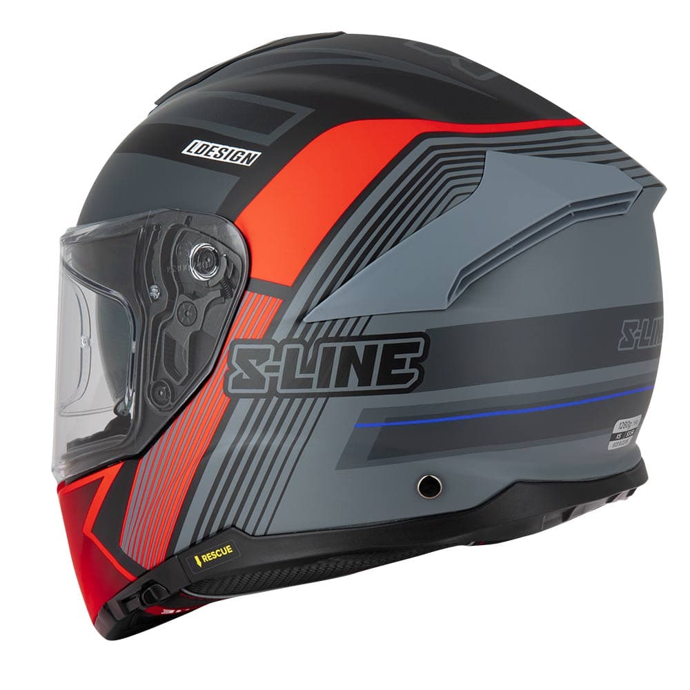 Casque Integral S451 Revenge 2XL- Fibre vue 2