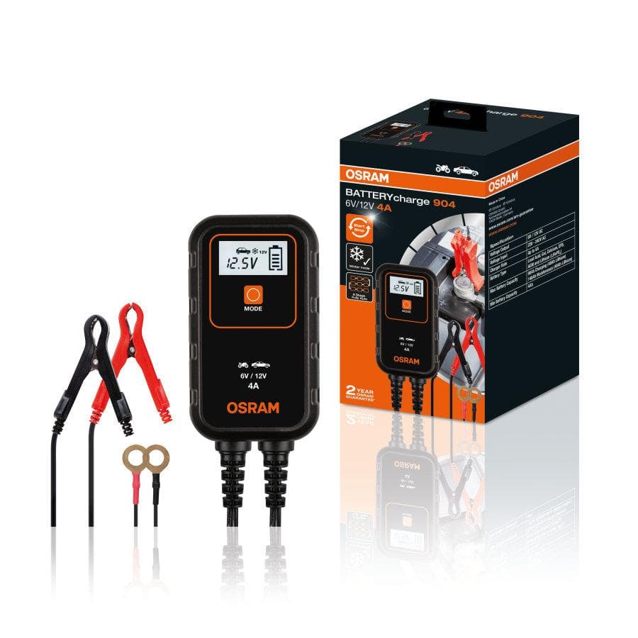 Chargeur de Batterie 6V/12V 4A vue 3