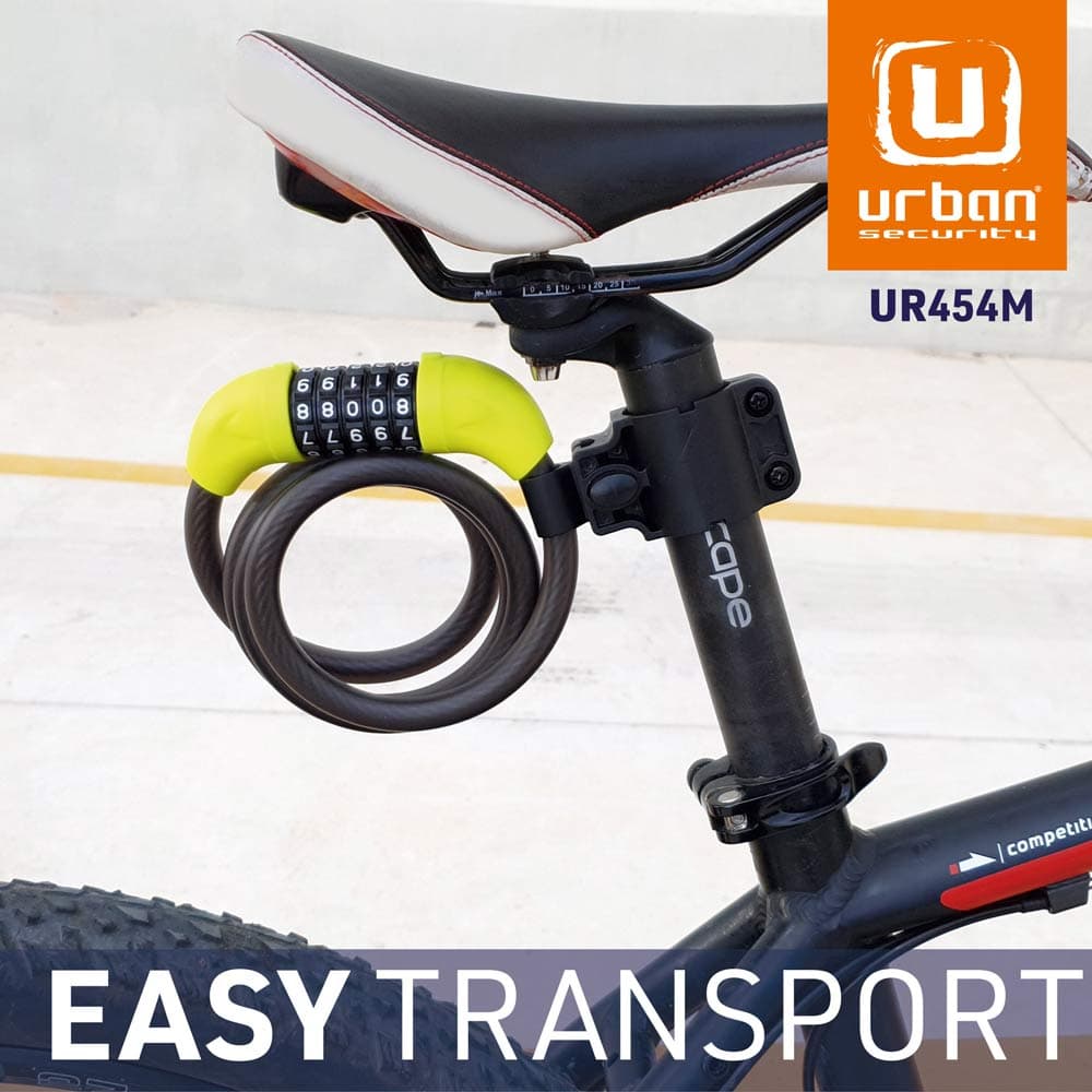 Cable antivol pour vélo avec combinaison vue 2