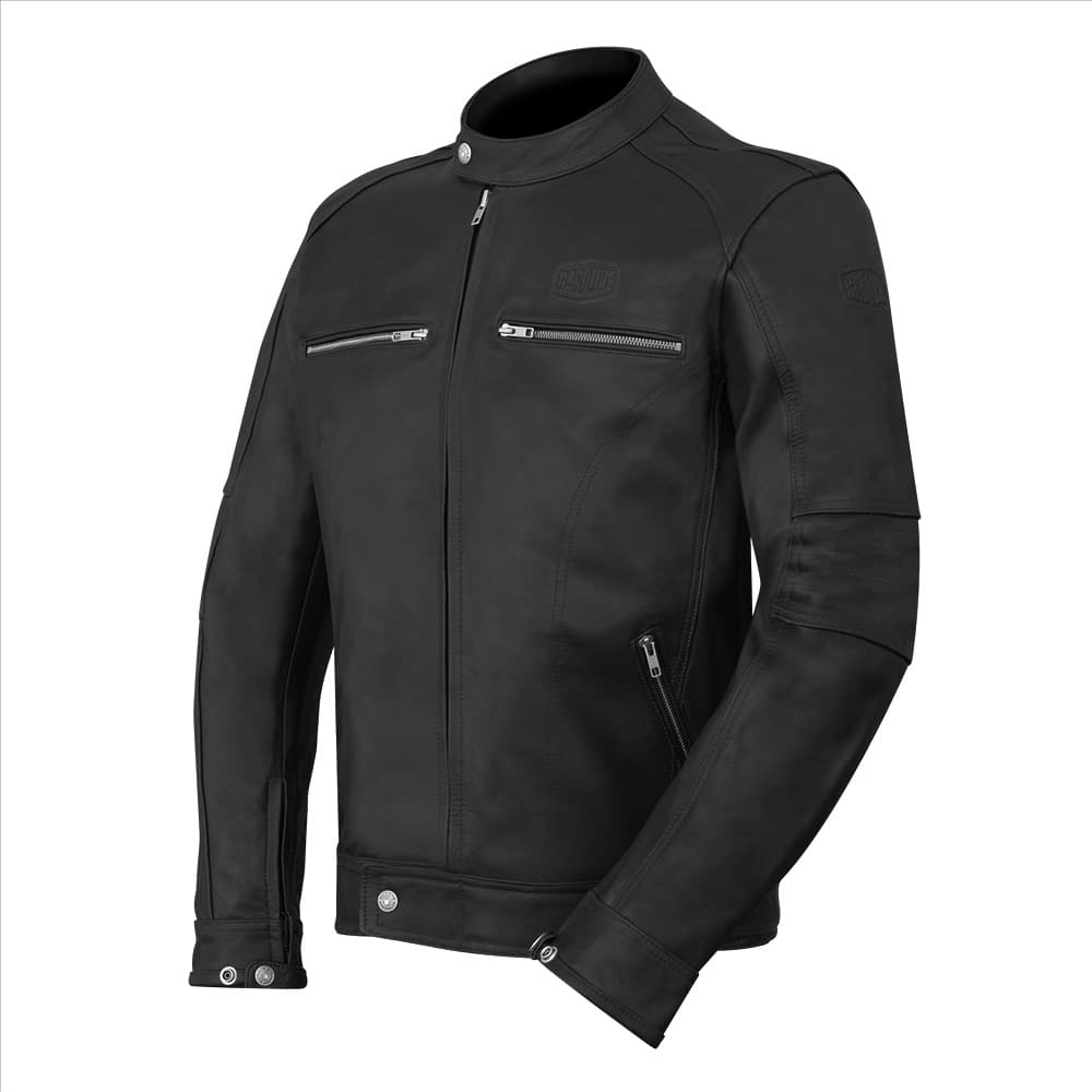 Blouson Cuir Homme VINTAGE - Noir - Taille C 5XL